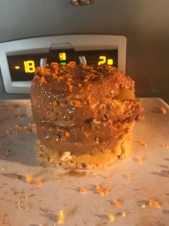 Una foto de Torta falsa chaja sin tacc. Con lo que tenía en la heladera. Súper húmeda