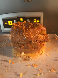 Una foto de Torta falsa chaja sin tacc. Con lo que tenía en la heladera. Súper húmeda