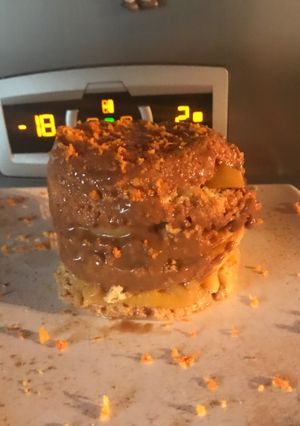 Una foto de Torta falsa chaja sin tacc. Con lo que tenía en la heladera. Súper húmeda