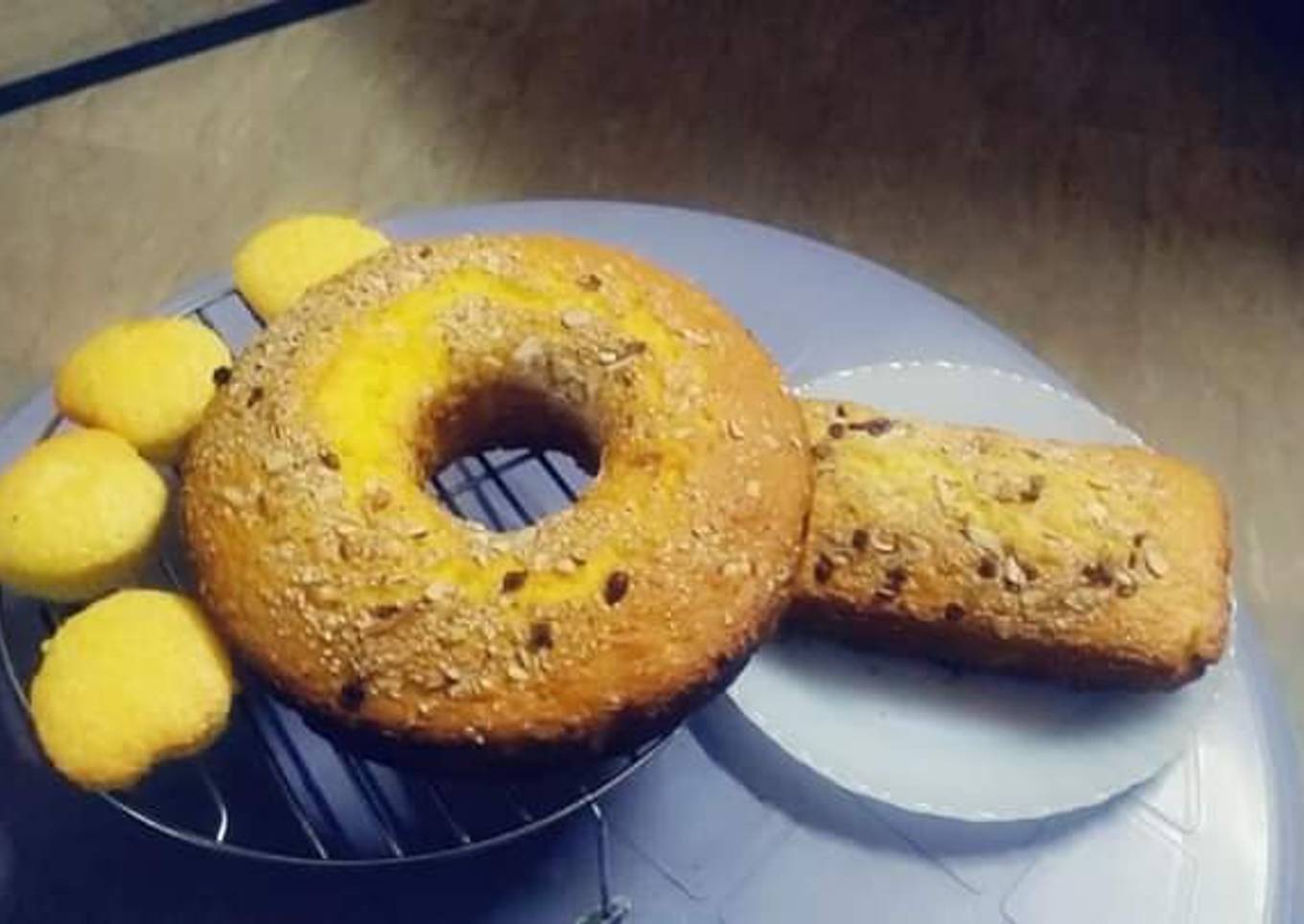 Tea cake and cup cake