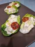 Cogollos rellenos de queso feta y tomate cherry (Receta de conri)