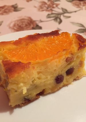 O poză a rețetei Prăjitură cu portocale (Portokalopita)🍊.