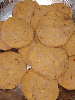 A picture of Shami kabab.