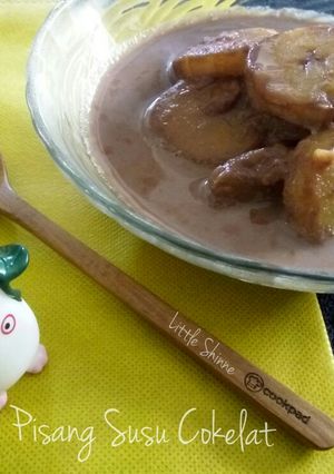 Foto resep Pisang Susu Cokelat