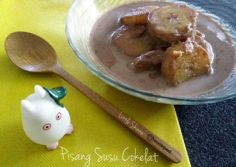 Resep Pisang Susu Cokelat yang Enak Banget