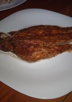 Una foto de Pescado con aderezo de mayonesa -chipotle de un estudiante