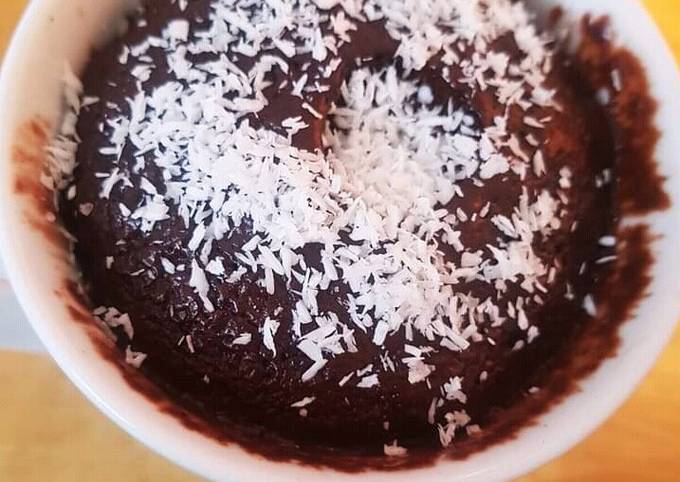 Steps to Make Delicious Chocolate mug cake 😃😃