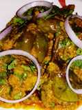 Stuffed Baingan/Brinjal/Eggplant Masala (No Onion, tomato)