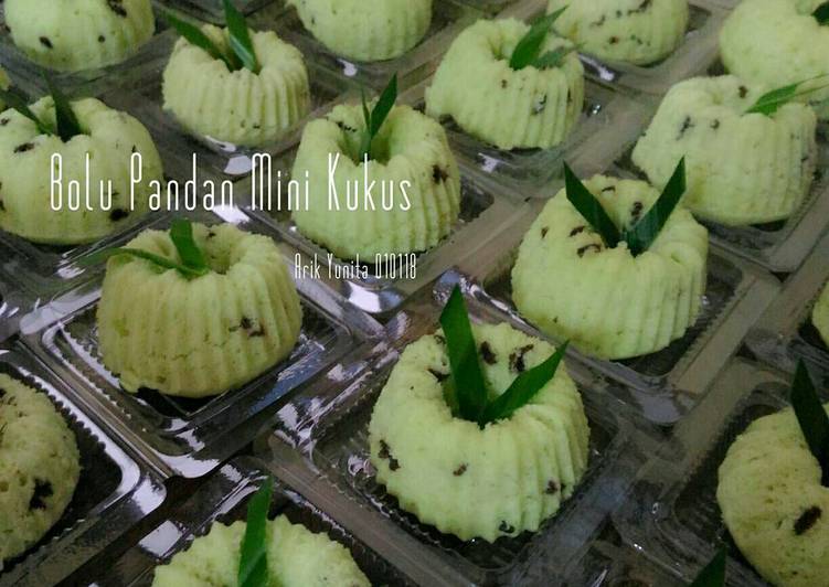 Bolu Pandan Mini Kukus 🌿