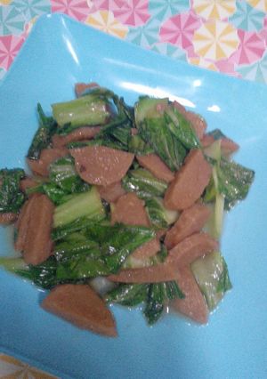 Foto resep Tumis Bokcoy Bakso sapi