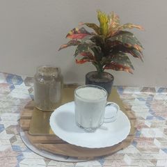 A picture of Flaxseed nuts milk.