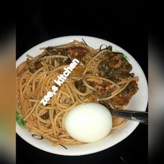 A picture of Vegetable spaghetti.