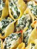 Stuffed Conchiglioni with Spinach and Ricotta