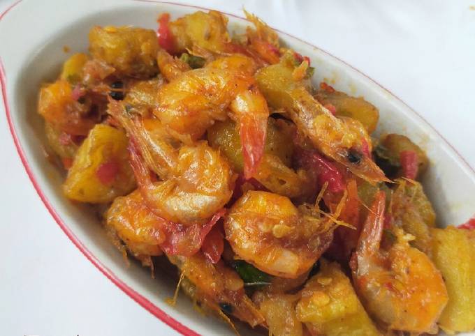 Resep Sambal Goreng Kentang Udang Oleh Ayomi - Cookpad