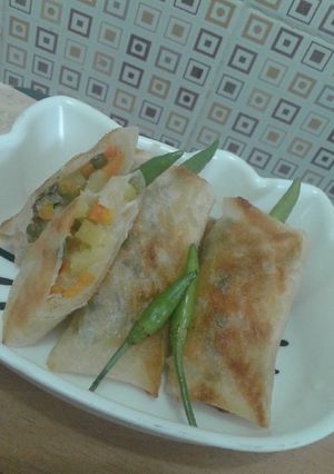 Foto resep Lumpia Isi Sayuran