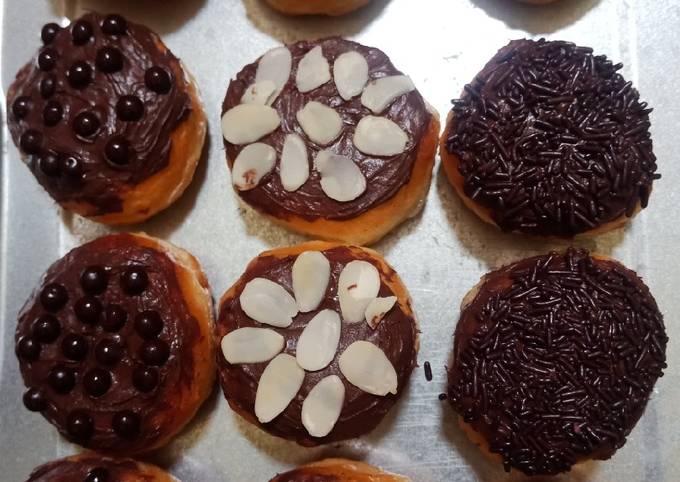 Langkah Mudah untuk Menyiapkan Donat unyil lembut, Enak