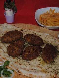 عکسی از دستور کتلت گوشت و سیب زمینی