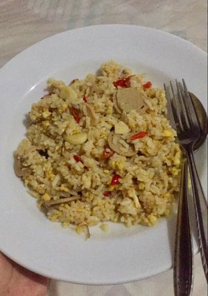 Foto resep Nasi goreng putih
