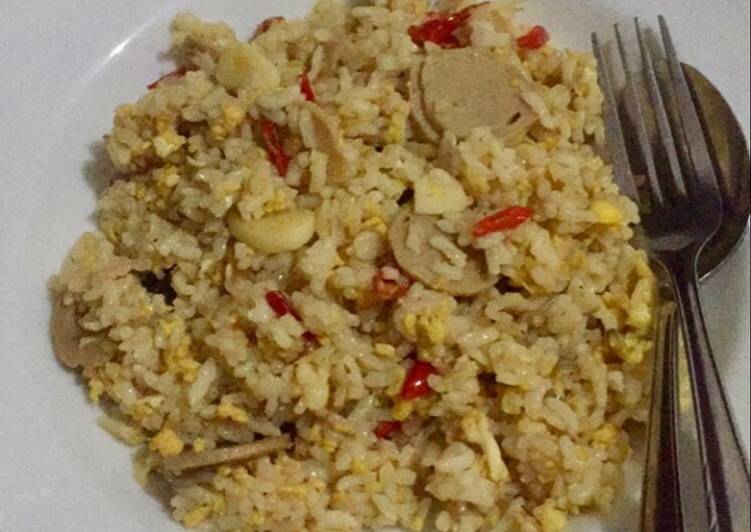 Nasi goreng putih