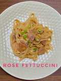 Rose Fettuccini (Korean Style)