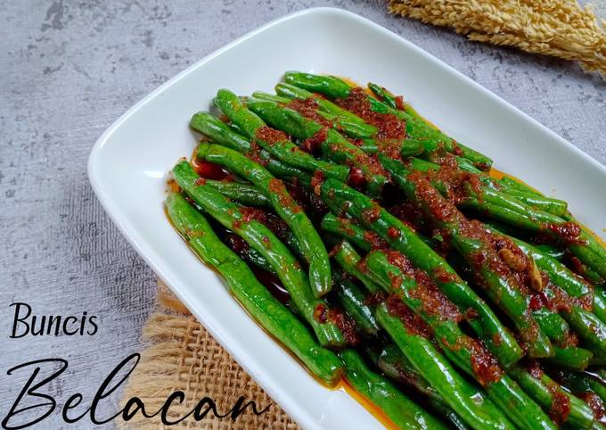 Resep Buncis Belacan Ala Bon Cabe yang Lezat