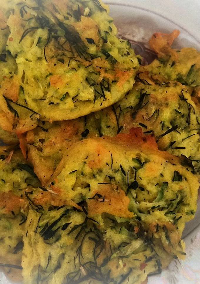 Оладки із цукіні (кабачки)