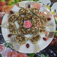 Kaju dry fruit burfi A picture of Kaju dry fruit burfi.
