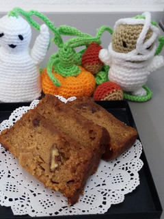 Una foto de Bundt Cake de boniato, miel y whisky