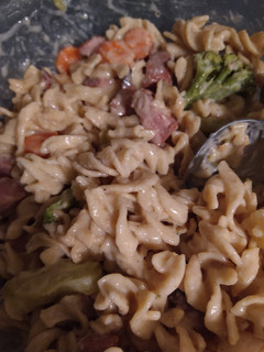 A picture of Cajun Turkey Polish Pasta & Veggies.