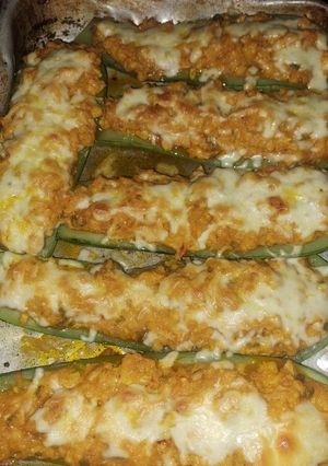 Una foto de Zucchini Relleno