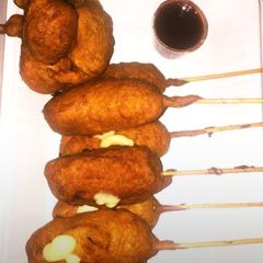 A picture of Easy Homemade CornDogs.