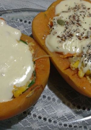 Una foto de Calabacitas (anco) rellenas