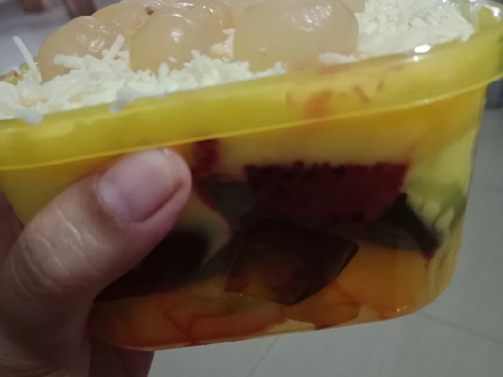 Langkah Gampang Membuat Resep Salad buah Yoghurt TaNpa mayo yang Bikin Ngiler Anti Ribet, Mantap Sekali