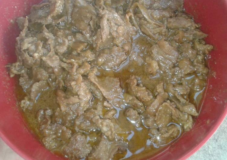 Anti Ribet, Buat Tumis sapi lada hitam Irit Untuk Jualan