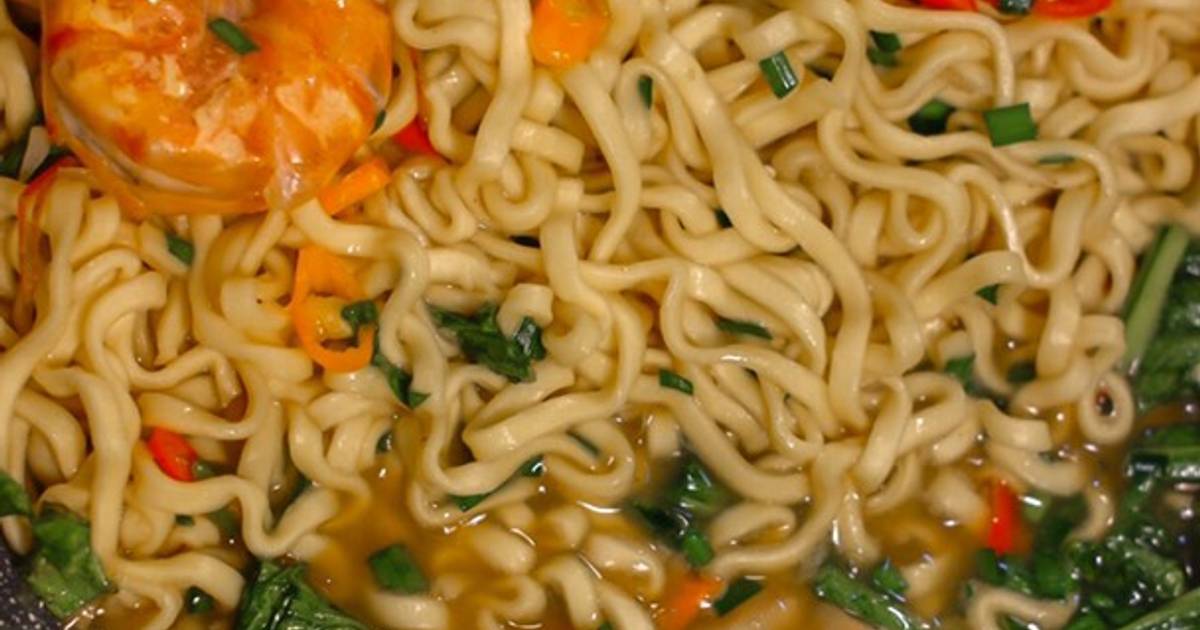 Resep Mie Tumis Udang Oleh Rismna Cookpad