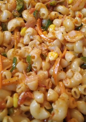 A picture of Spicy veg macroni.