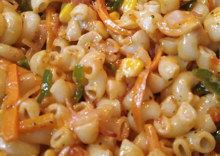 Spicy veg macroni