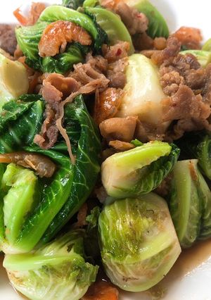 รูปของ ผัดแขนงเนื้อกุ้งแห้ง