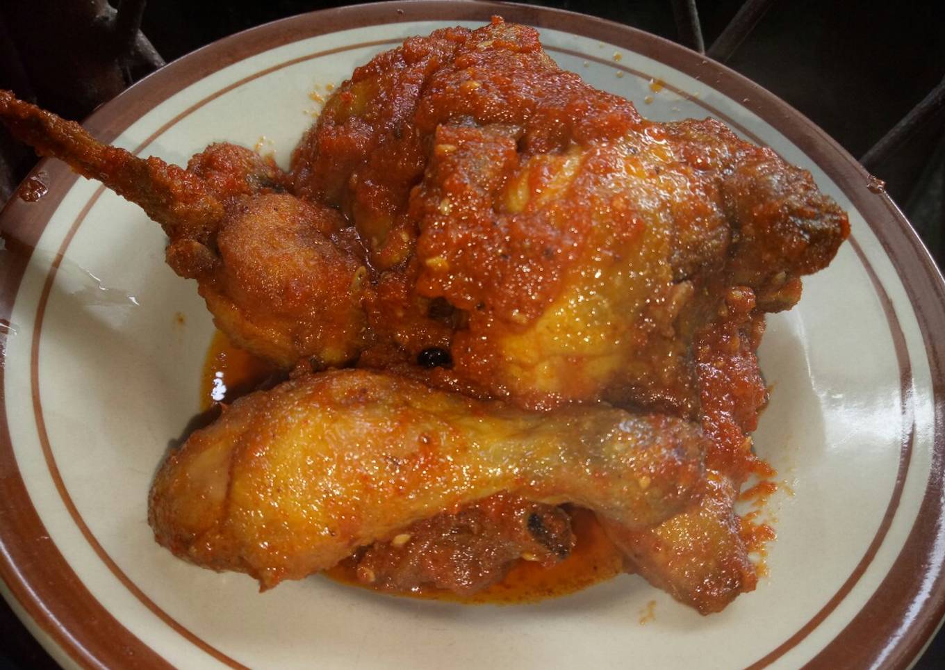 Ayam balado ala ummi
