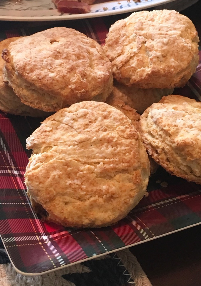A picture of Buttermilk biscuits.
