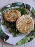 Hamburger di pollo e zucchine