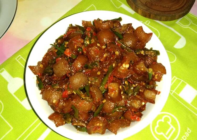 How to Make Perfect Tumis Kikil Cabe Ijo
