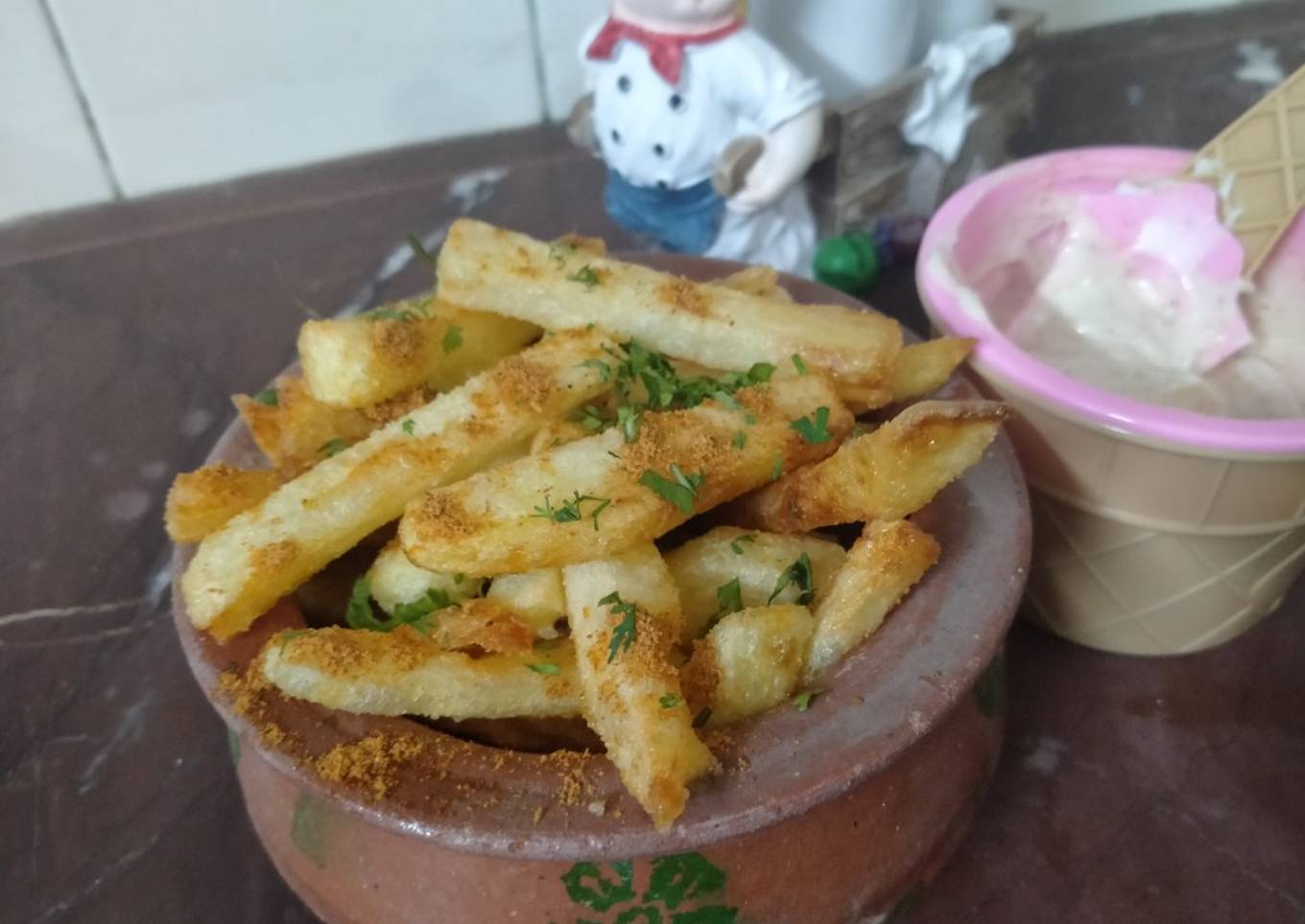 Crispy french fries