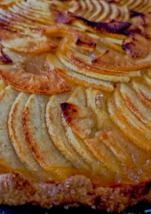 Une photo de Tarte aux pommes au cook expert #cookexpertmagimix