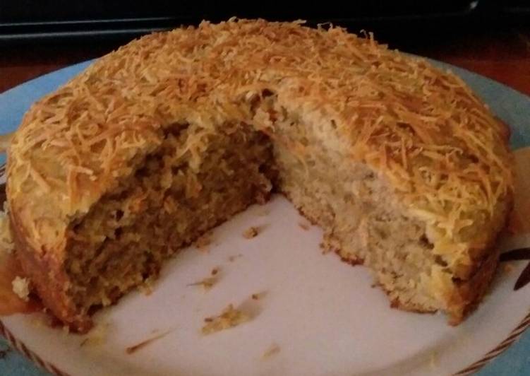 Resep Cake pisang eggless. (No telur. No mixer. No ribet.), Sempurna