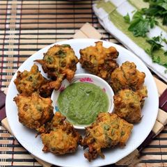 A picture of Meethi Pakora.