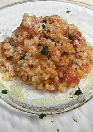 蕃茄燉飯 的食譜成品照片