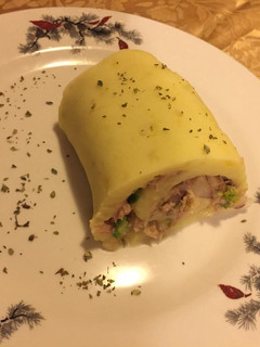 Una foto de Enrollado de papas