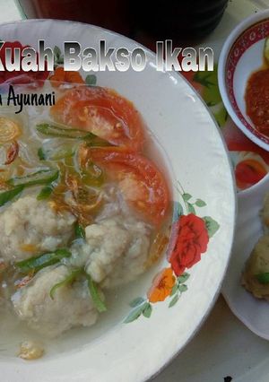 Foto resep Bihun Kuah Bakso Ikan