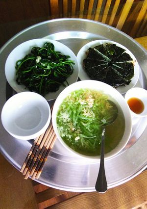 Hình của món Bữa cơm xanh.